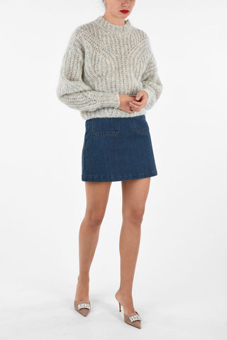 cable knit crew-neck  INKO sweater