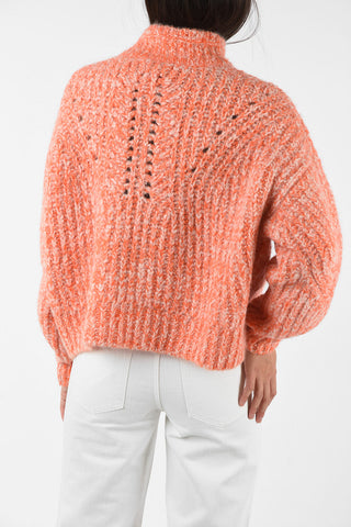 cable knit  turtle-neck JARREN sweater