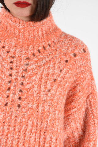 cable knit  turtle-neck JARREN sweater
