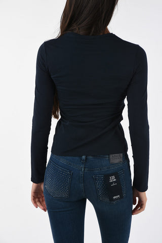 ARMANI JEANS Embroidered T-shirt