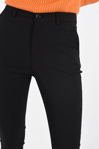 Pantaloni PUFF Vita Media con Piega