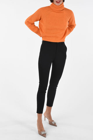Pantaloni PUFF Vita Media con Piega