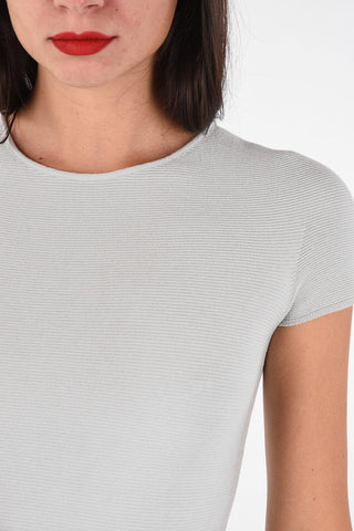 GIORGIO ARMANI T-shirt in Maglia a Costine