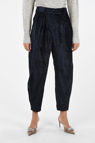 corduroy high-rise pants