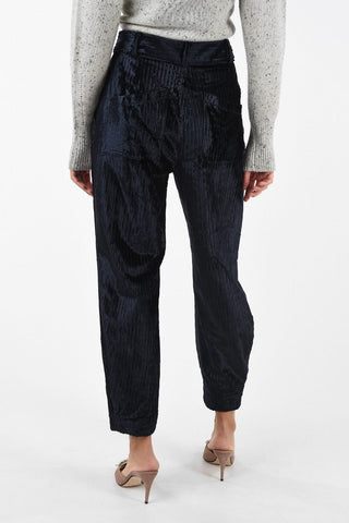 corduroy high-rise pants