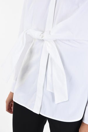 hidden closure DINDA shirt with bow
