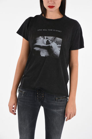 Cotton and Cashmere LOVE WILL TEAR US APART T-shirt