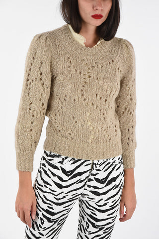 ETOILE Cable knit crew-neck SINEADY sweater