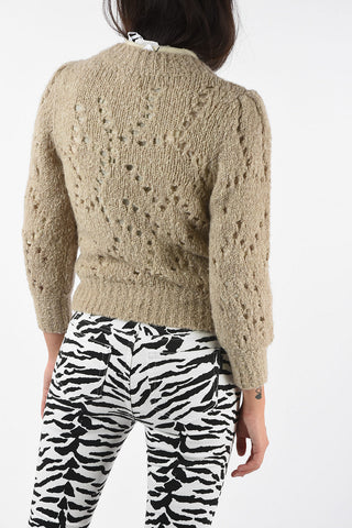 ETOILE Cable knit crew-neck SINEADY sweater