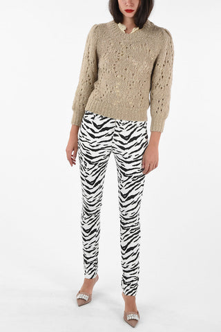 ETOILE Cable knit crew-neck SINEADY sweater