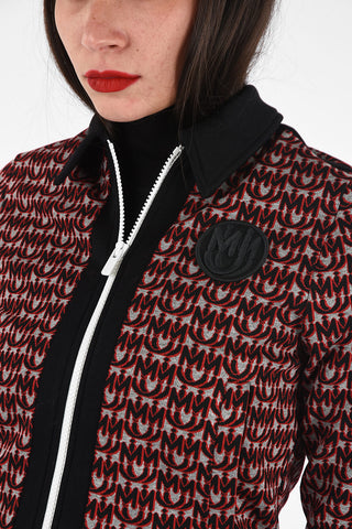Monogram Full Zip Sweatshirt