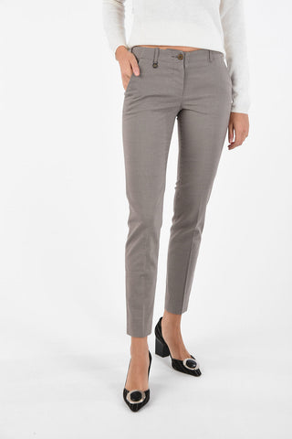 ARMANI JEANS Capri pant with Polka Dots
