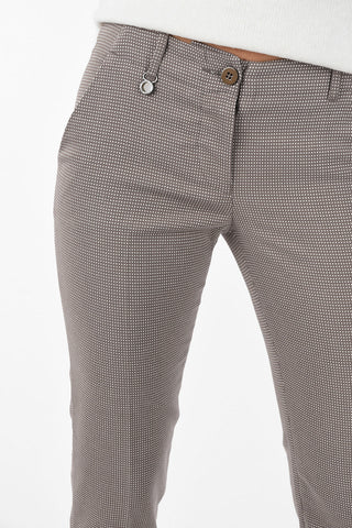ARMANI JEANS Capri pant with Polka Dots
