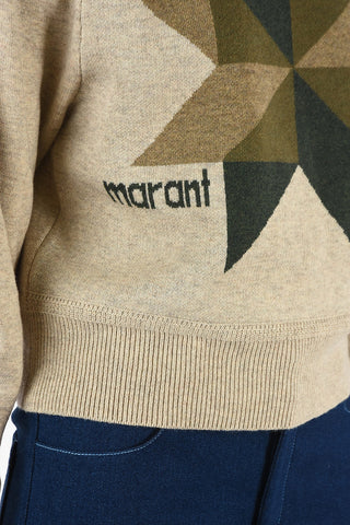 ETOILE  printed crew-neck KIALL sweatshirt
