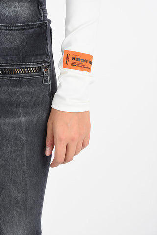 Felpa Crop ACTIVE CTNMB con Chiusura Zip