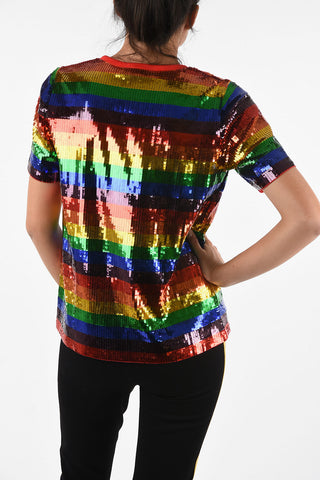 Sequined RAINBOW T-shirt