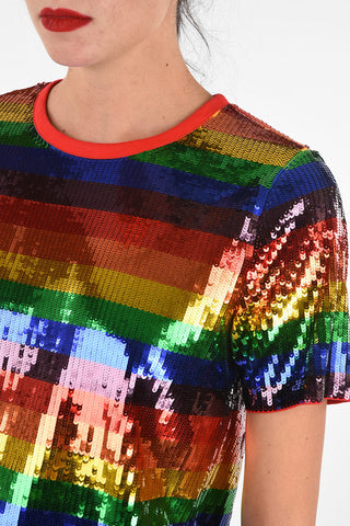 Sequined RAINBOW T-shirt