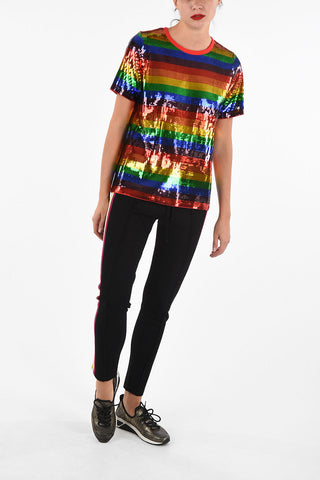 Sequined RAINBOW T-shirt