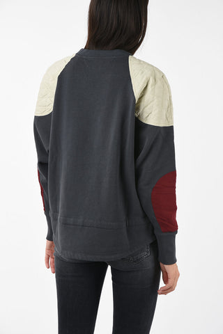 ETOILE henley sweatshirt NIFEN with Drawstring