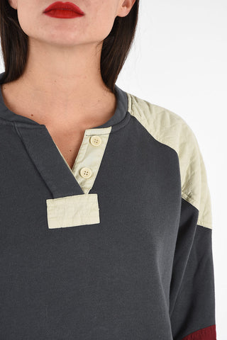 ETOILE henley sweatshirt NIFEN with Drawstring