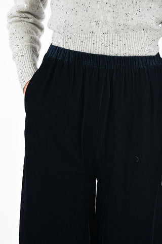 wide leg high waist ribbed pants