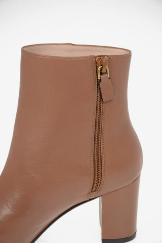 Leather JILL Booties 8cm
