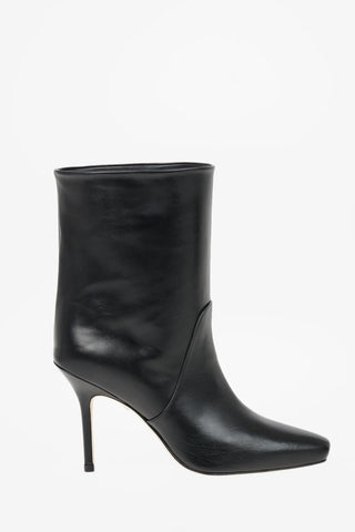 Leather EBB Pull On Boots 10cm
