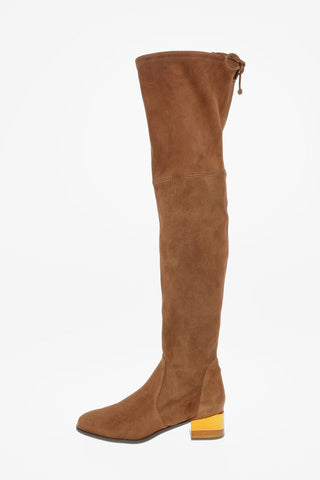 Over the Knee CHAROLET Suede Boots 4cm