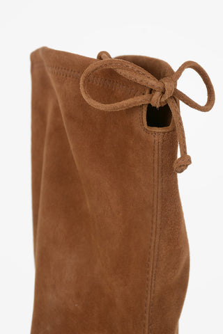 Over the Knee CHAROLET Suede Boots 4cm
