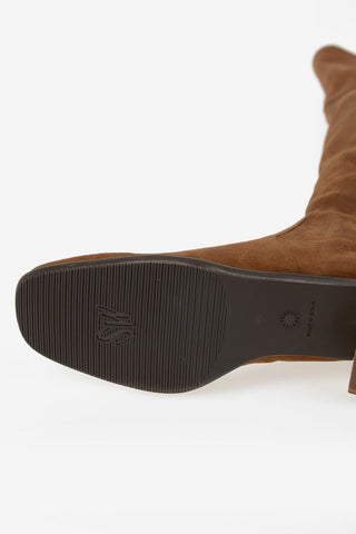 Over the Knee CHAROLET Suede Boots 4cm