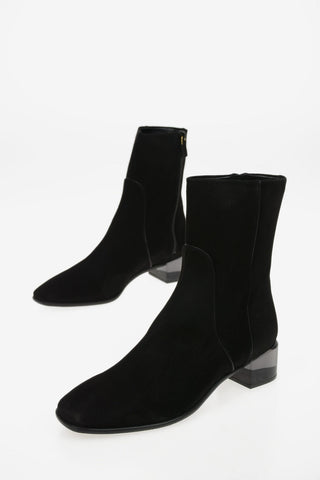 Suede CLODETTE Booties 4cm