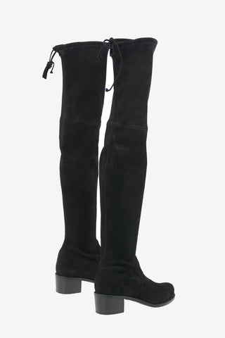 Stivali Pull On Sopra al Ginocchio MIDLAND in Suede 4.5CM