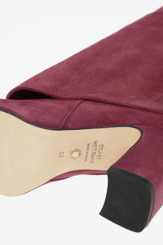Suede LUCINDA Pull On Boots 9cm