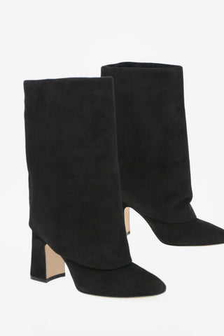 Suede LUCINDA Pull On Boots 9cm
