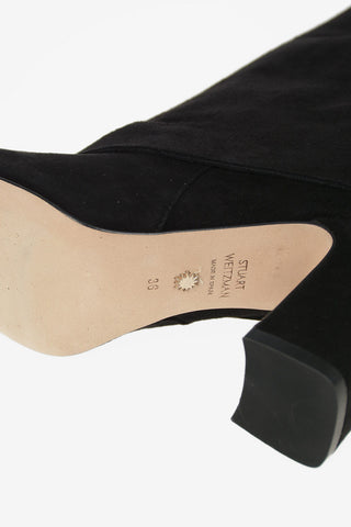 Suede LUCINDA Pull On Boots 9cm