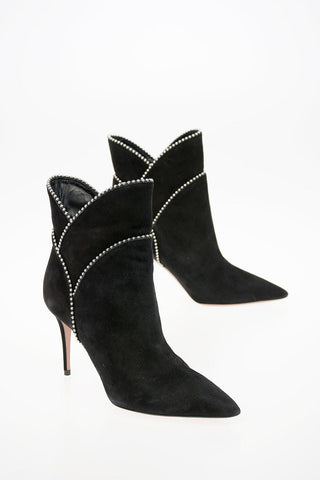 Studded Suede MERCURY Booties 8.5cm
