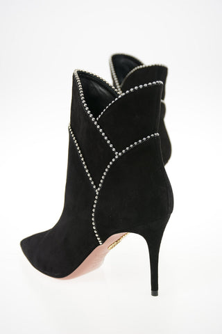 Studded Suede MERCURY Booties 8.5cm