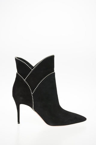 Studded Suede MERCURY Booties 8.5cm