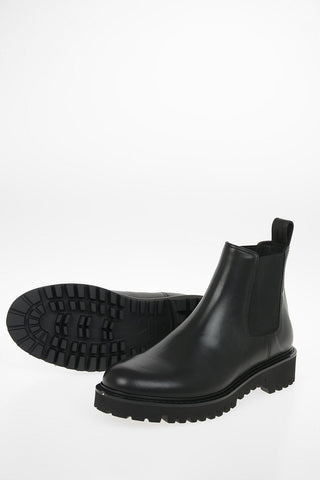 leather BEATLE Ankle boots