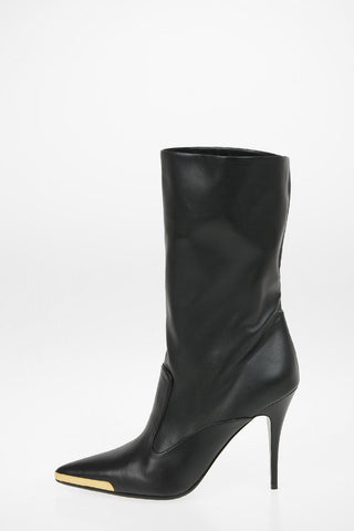 11cm Faux Leather Boots