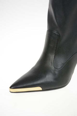 11cm Faux Leather Boots