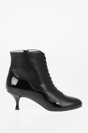 6cm Leather WAVE Ankle Boot