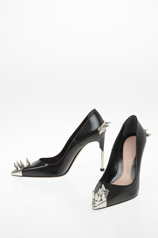10 cm leather Pumps