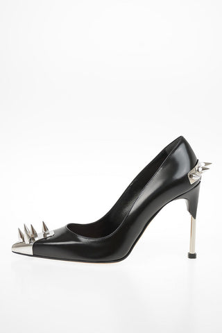10 cm leather Pumps