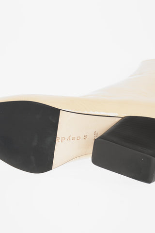 7cm Patent Leather DAHLIA Ankle Boots