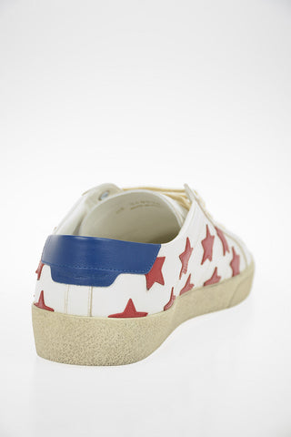 Sneaker in Pelle Ricamo Stelle