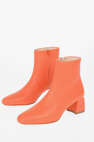 6cm Leather MARTI Ankle Boot