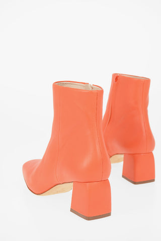 6cm Leather MARTI Ankle Boot