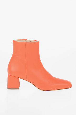 6cm Leather MARTI Ankle Boot