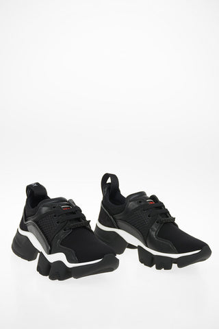 leather and neoprene Sneakers